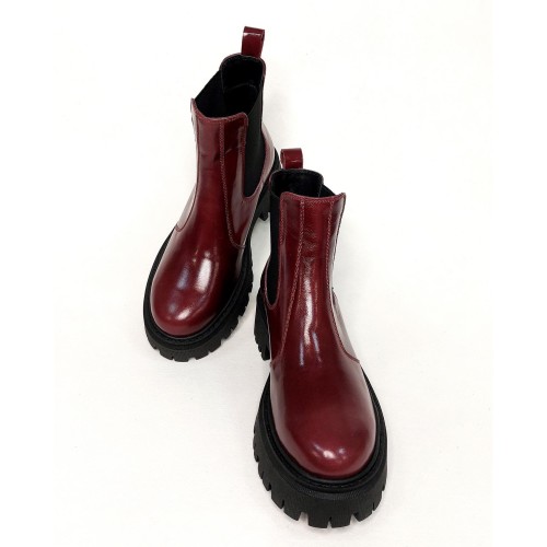 Челсі А - 08 бордо лакові 2