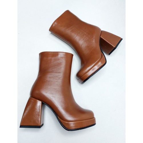 Ботильоны "Виктория" терракотовый 1