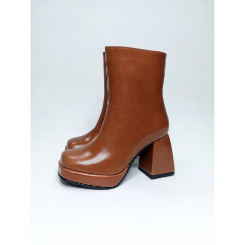 Ботильоны "Виктория" терракотовый 3