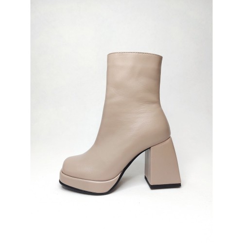 Ботильони "Вікторія" бежеві 1