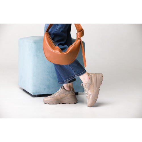 Кросівки QUEEN капучино 2