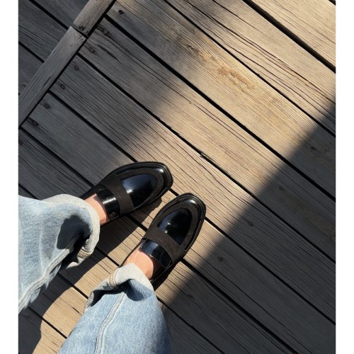 Лофери класичні чорні 7