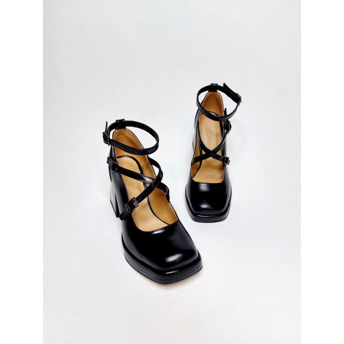 Туфли Леди Мери черные 3