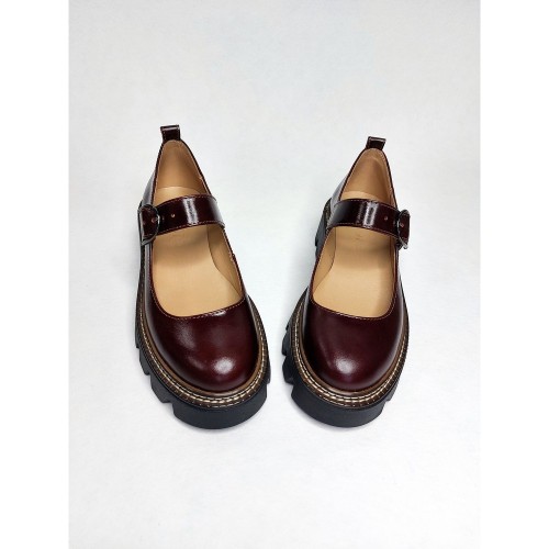 Туфли Мери Джейн чшоколад 1