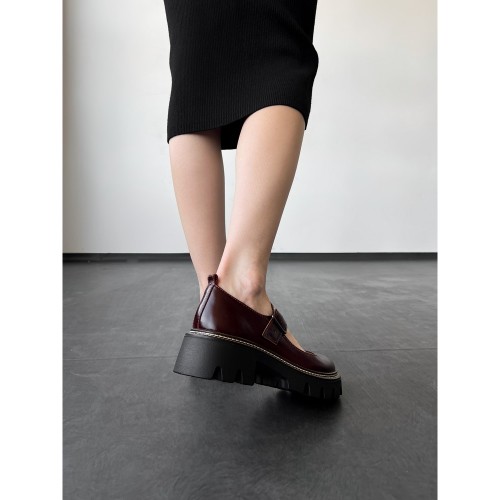 Туфли Мери Джейн чшоколад 6