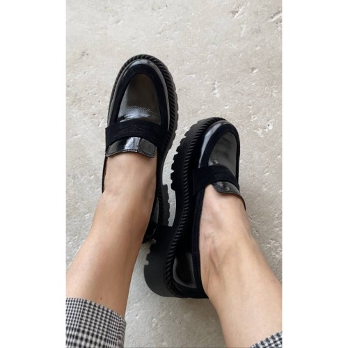 Лофери А-28 чорні 4