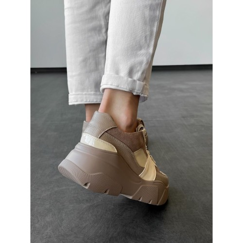 Кросівки QUEEN бежеві 6