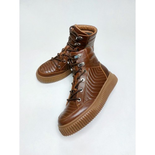 Хайтопи розшивні шоколадні 1