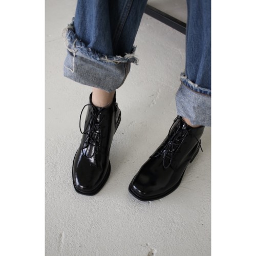 Хайтопи 2566 лаковані чорні 5