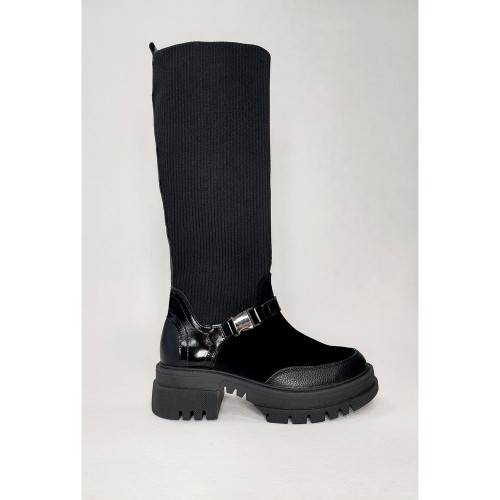 Чоботи Лора чорні 7