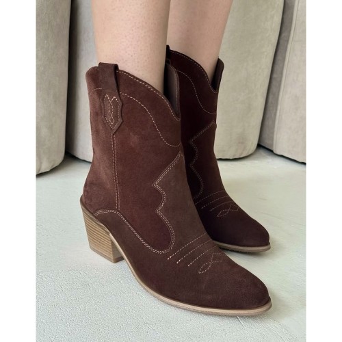 Козаки шоколад замша 2