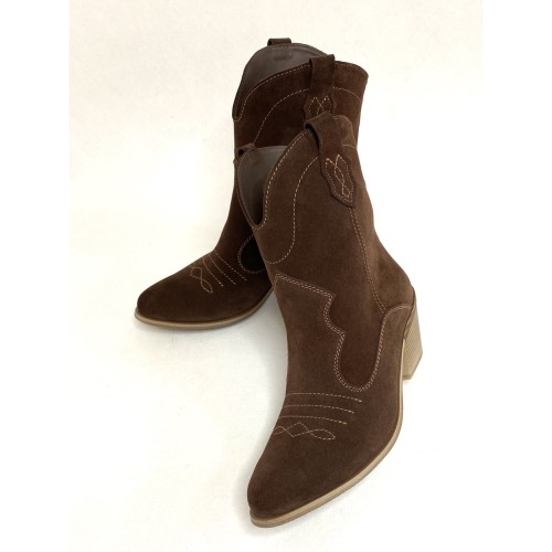 Козаки шоколад замша 1