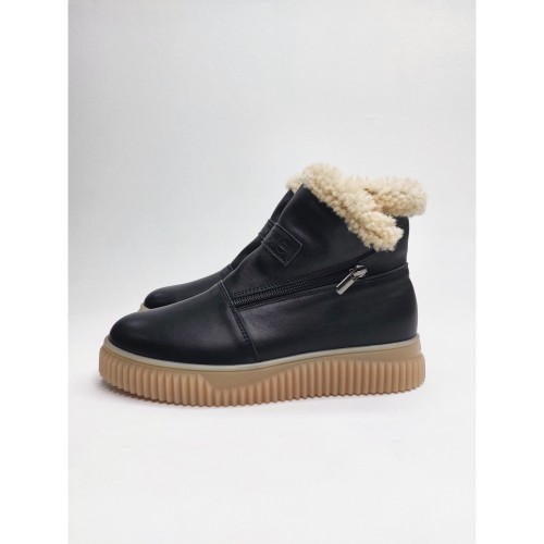 Уггі чорні, гладка шкіра 3