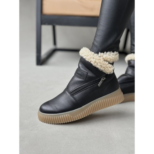 Уггі чорні, гладка шкіра 5