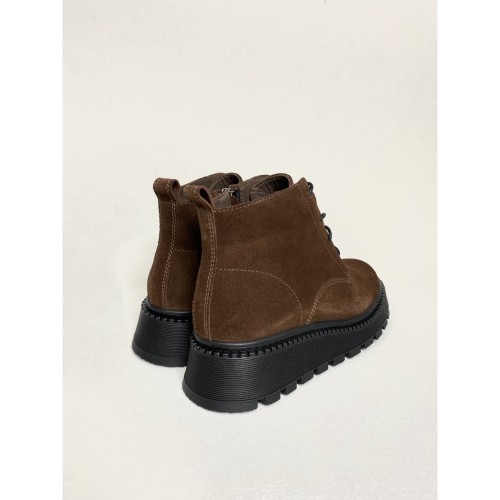 Хайтопи шоколад, замша 3