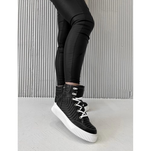 Хайтопи розшивні, колір чорний 3