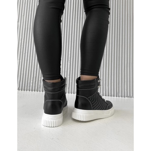 Хайтопи розшивні, колір чорний 2