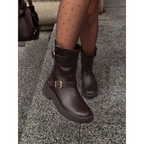 Напівчоботи URBAN, чорні 4