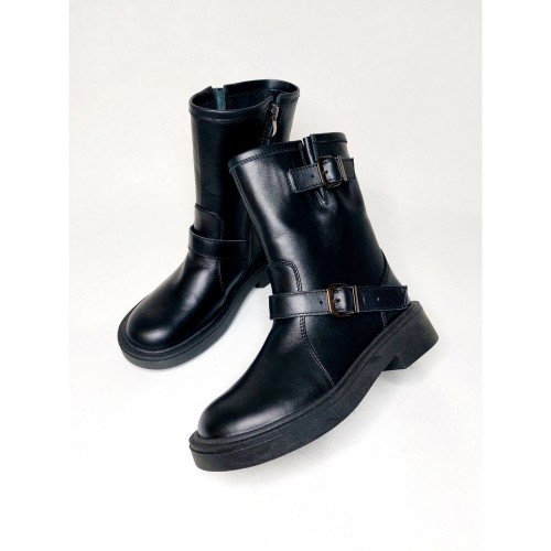 Напівчоботи URBAN, чорні 2