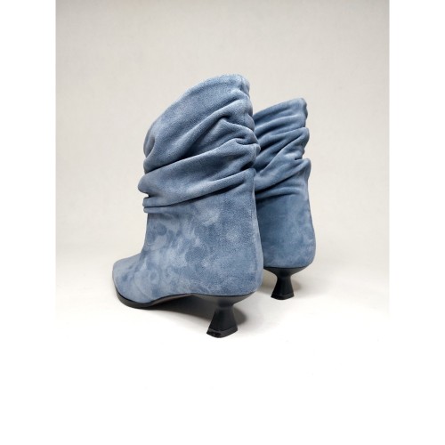 Ботильони Finest, замша Денім 2