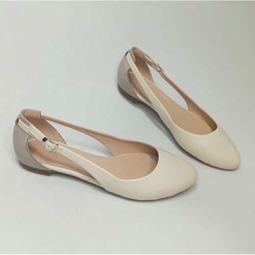 TANGO бежевые с капучно пяткою 3