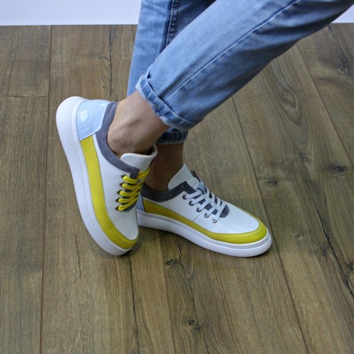 Кеди QUEEN - 12 з блакитною п'яткою 4