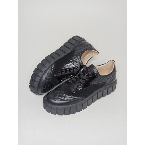 Кеди ЗЕФІР чорні 2