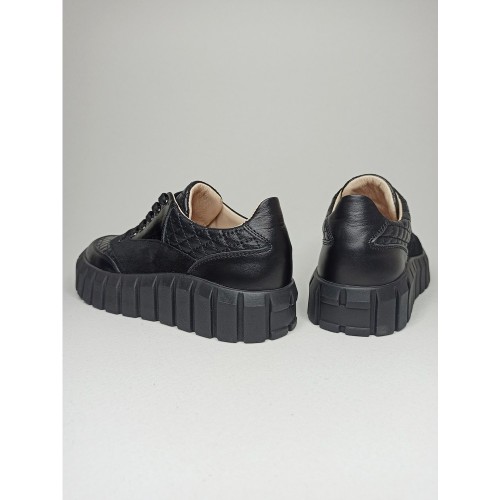 Кеди ЗЕФІР чорні 1