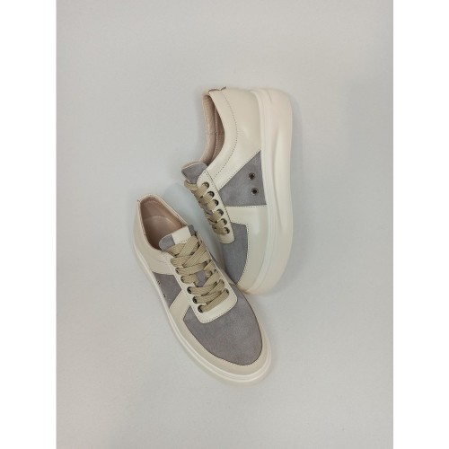 Кеди QUEEN - 15 капучиново-бежеві 2