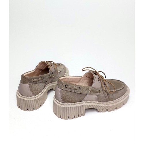 Топсайдери А - 24 бежеві замшеві 2