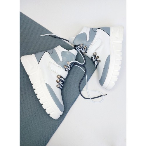 Кросівки зимові  А - 28, блакитні 5