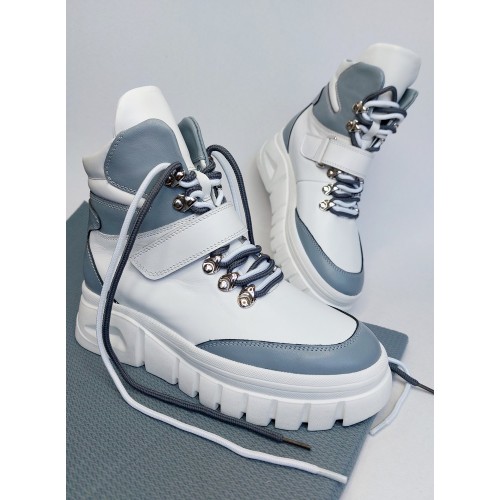 Кросівки зимові  А - 28, блакитні 4