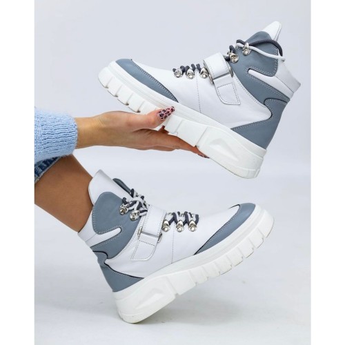 Кросівки зимові  А - 28, блакитні 1