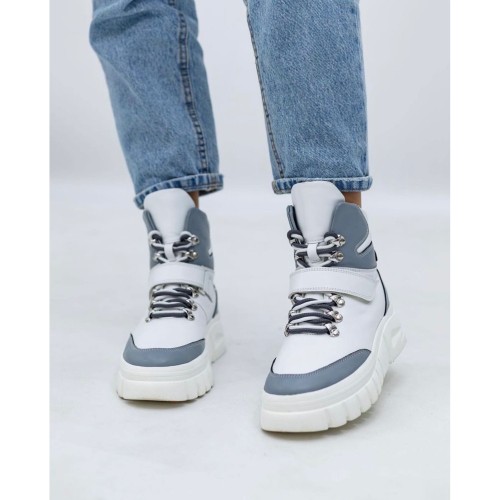 Кросівки зимові  А - 28, блакитні 3