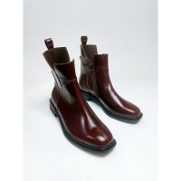 Черевики  Тюльпан шоколад лакові