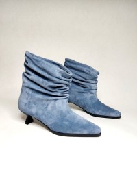 Ботильони Finest, замша Денім