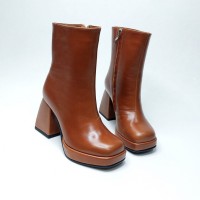 Ботильоны "Виктория" терракотовый