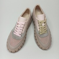 Кеди ЗЕФІР бежево-рожеві