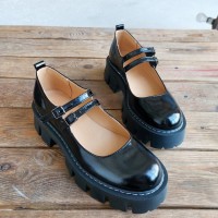 Туфлі Мері Джейн чорні лаковані