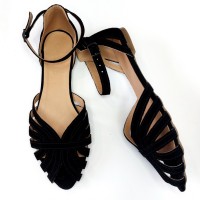 Vintage с пяткой черные